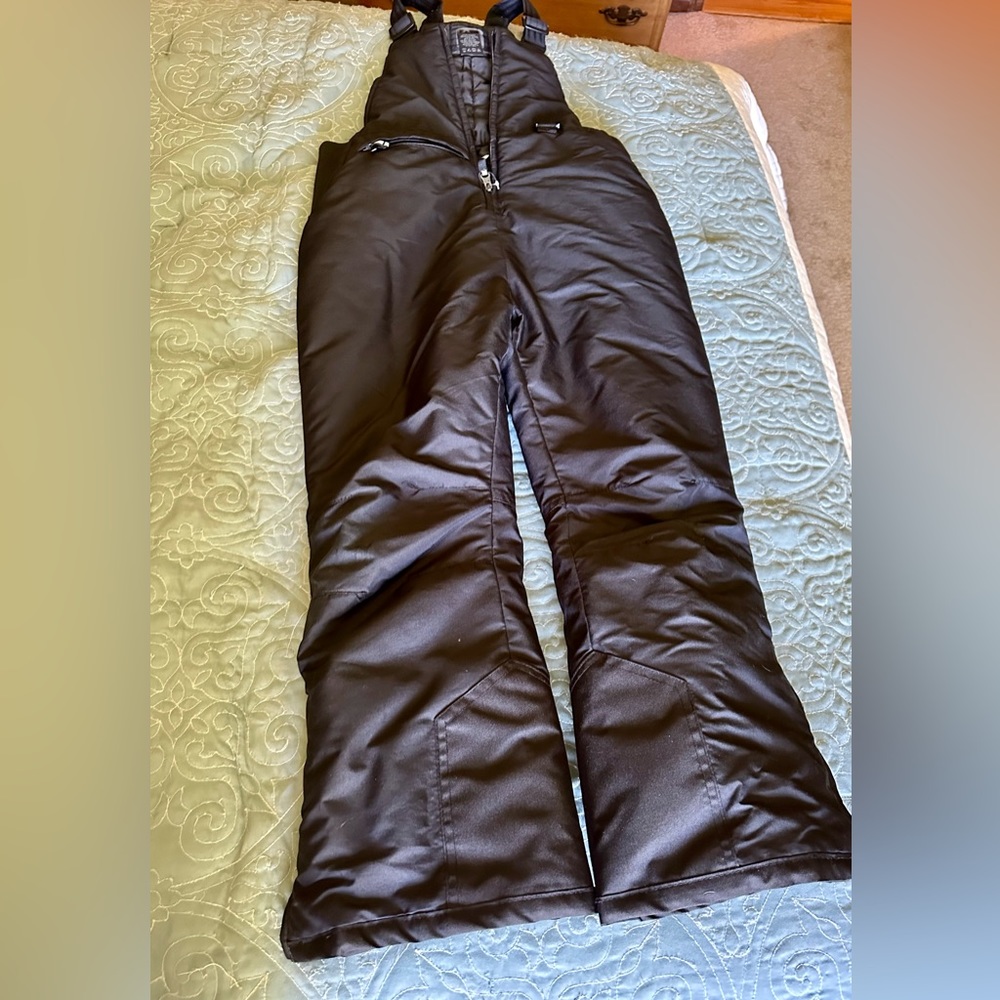 Black Snow bibs all in motion size L 10/12
